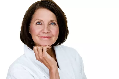Portrait einer Frau die lächelt
