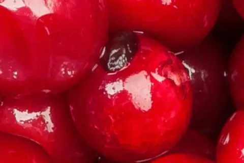Detail-Ansicht von Cranberries