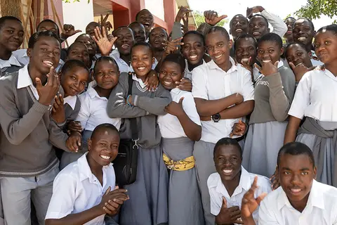 Schüler der St. Ignatius-Schule in Malawi