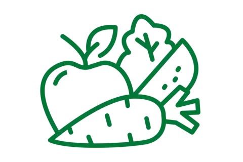 Grafik Ausgewogene Ernährung