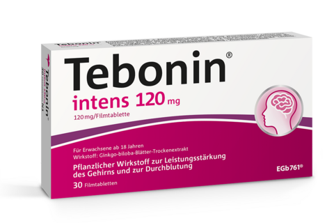 Packungsabbildung Tebonin intens