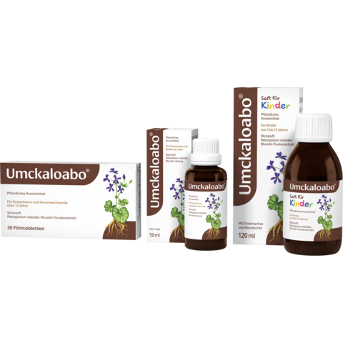 Umckaloabo_Packshot_Werbung_Sortiment_Tropfen_mittig_mit_Flaschen