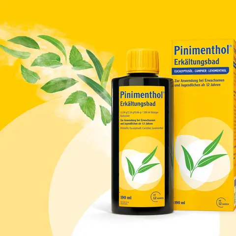 Packshot Pinimenthol Erkältungsbad
