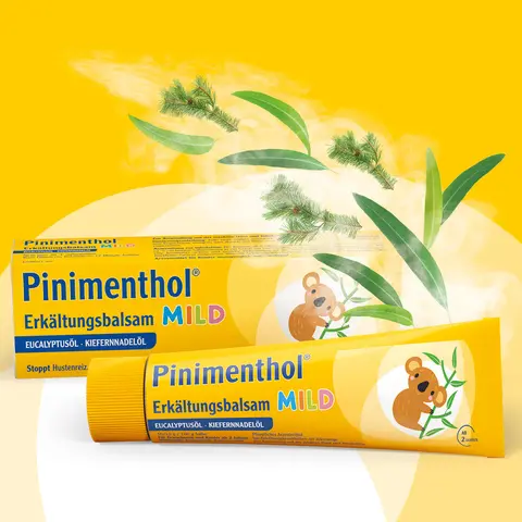 Packshot Pinimenthol Erkältungsbalsam mild