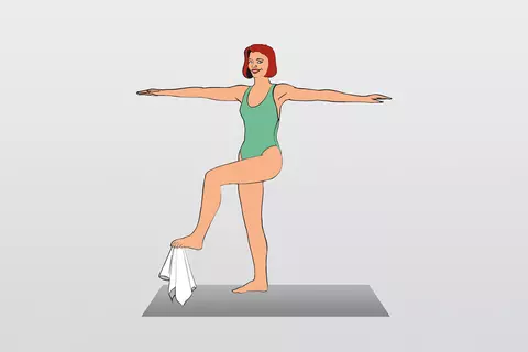 Illustration Venenübung 4 Donnerstag