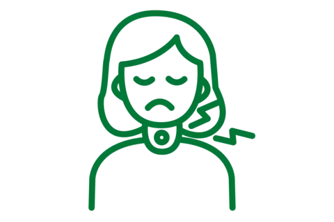 Grafik Halsschmerzen