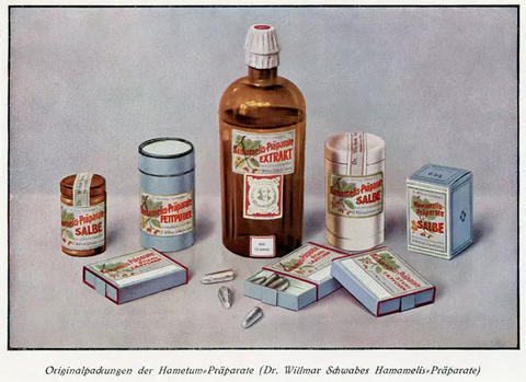 Originalverpackungen der Hametum Präparate