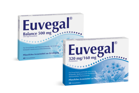 Packungsabbildung Euvegal 320/160 mg + Euvegal Balance