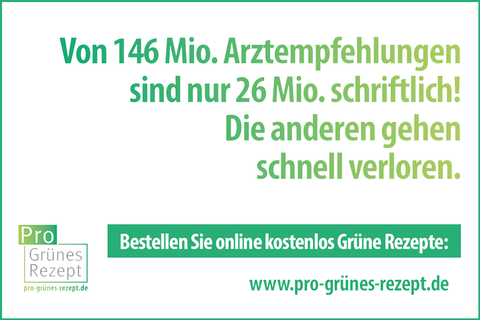 Logo "Pro Grünes Rezept"