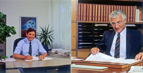 Portraits von Dr. Wolf-Dietrich Schwabe und Dr. Klaus-Peter Schwabe