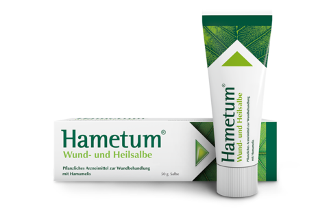Packungsabbildung Hametum Wund- und Heilsalbe