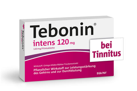 Packungsabbildung Tebonin® intens bei Tinnitus