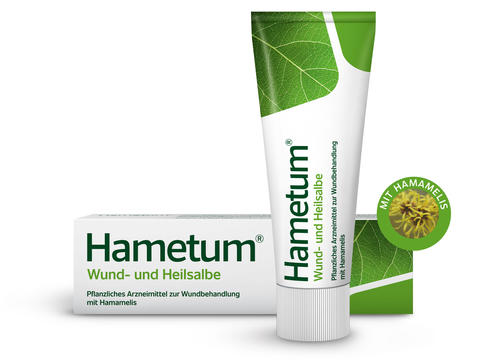 Packungsabbildung der Hametum® Wund- und Heilsalbe
