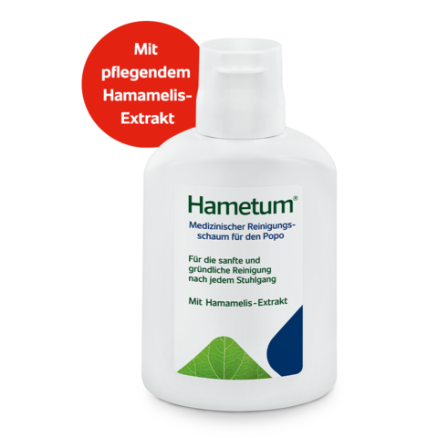 Hametum® Medizinischer Reinigungsschaum für den Popo