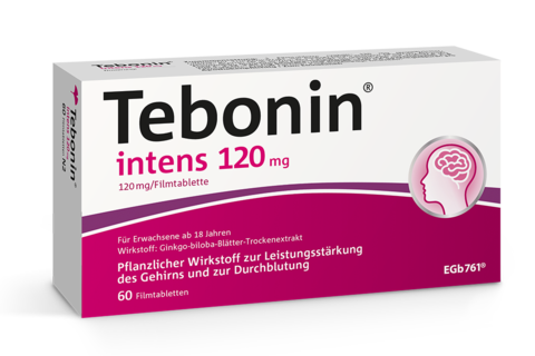 Packungsabbildung Tebonin intens