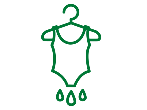 Grafik Nasse Kleidung