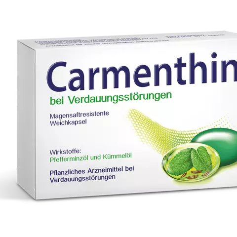 Packung Carmenthin freigestellt