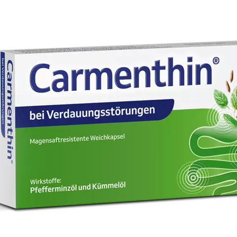 Packung Carmenthin freigestellt